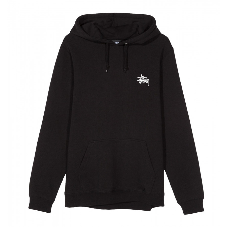 Bluza Basic Stussy Hood Black
