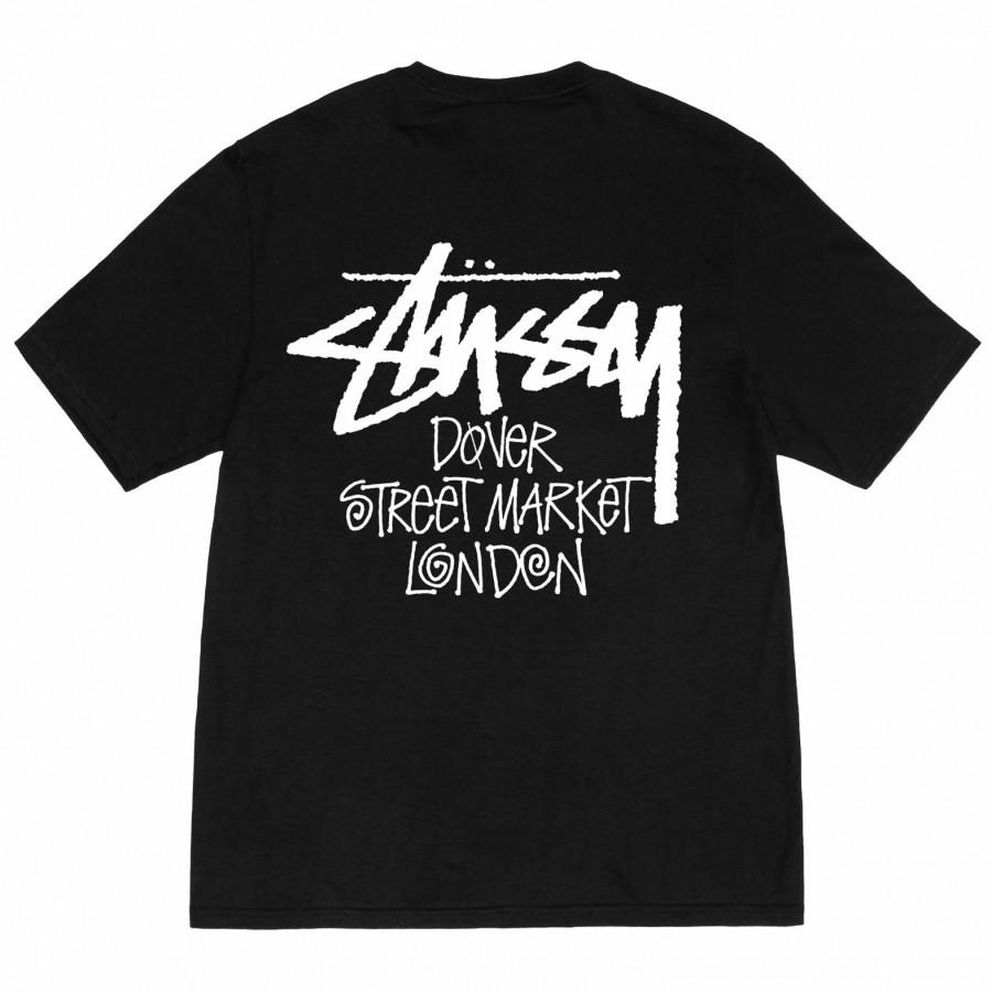 Stussy x DSM London Tee Black