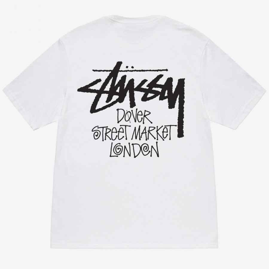 Stussy x DSM London Tee White