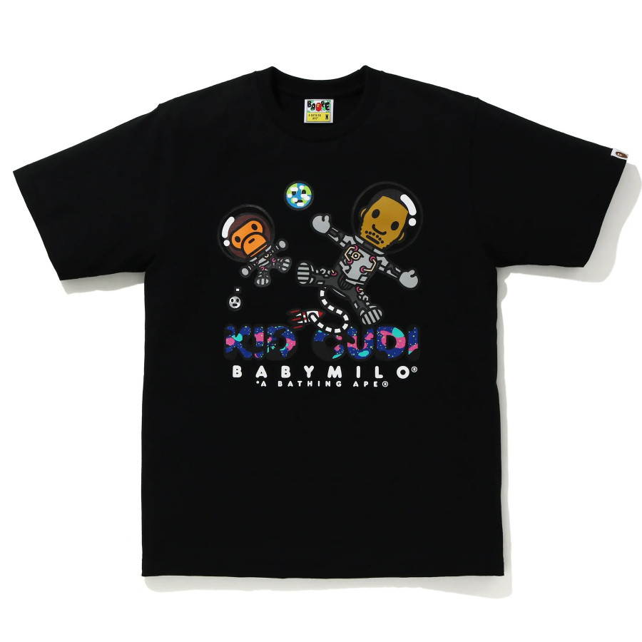 BAPE® x KID CUDI Baby Milo Moon Man Tee