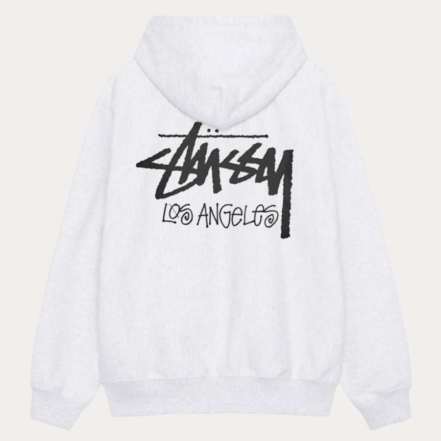 Stussy Stock Los Angeles Hood Ash Heather