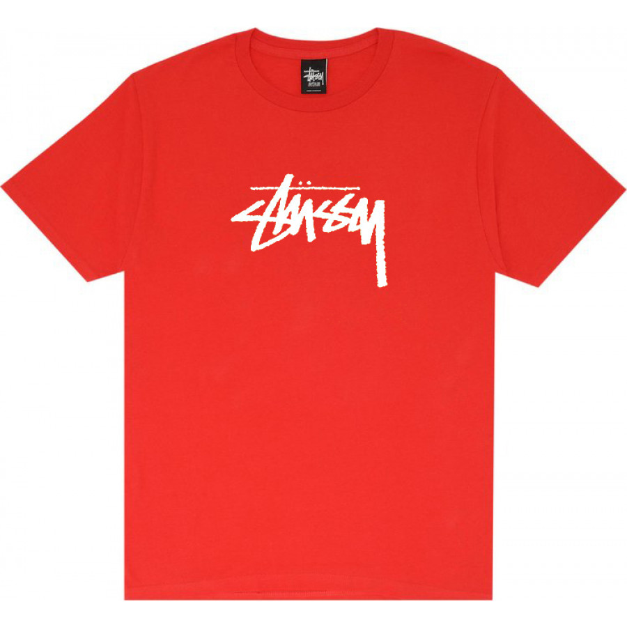 Koszulka Stussy Stock Tee Red