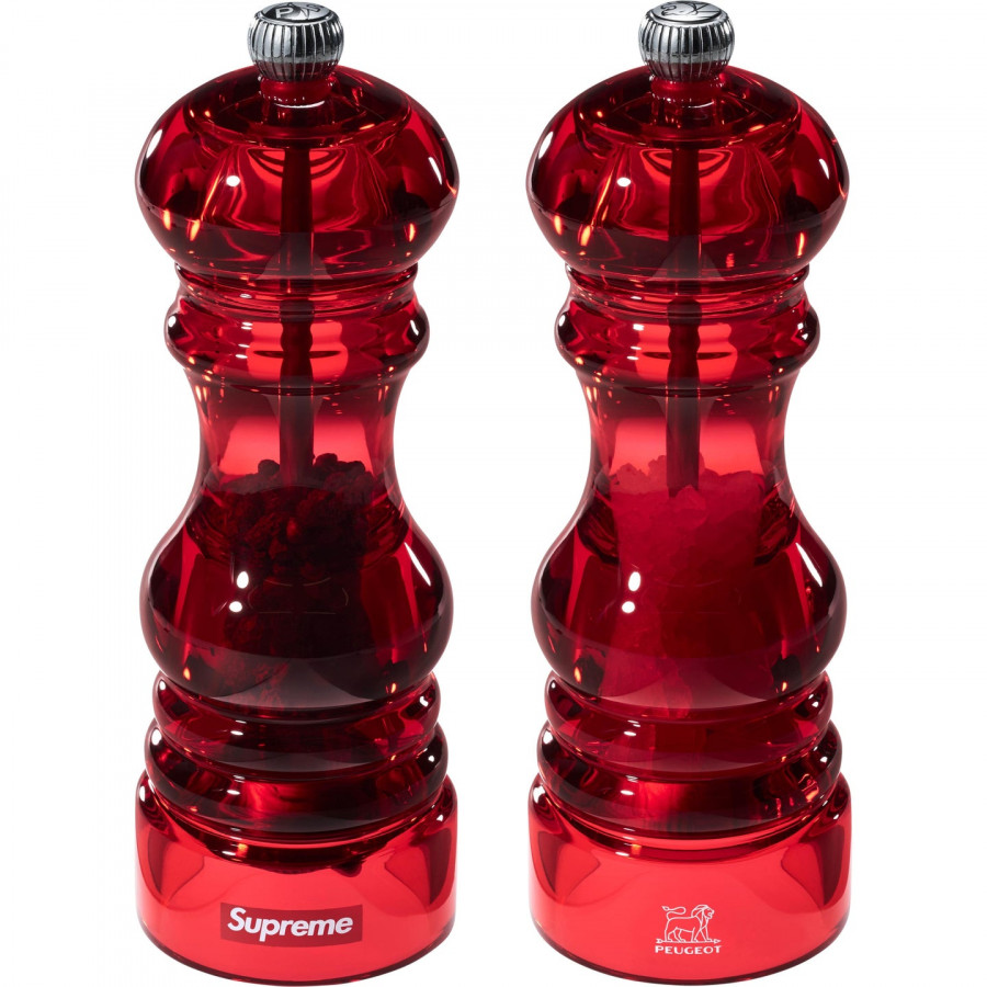 Supreme® x Peugeot Salt & Pepper Mill Set of 2 Red