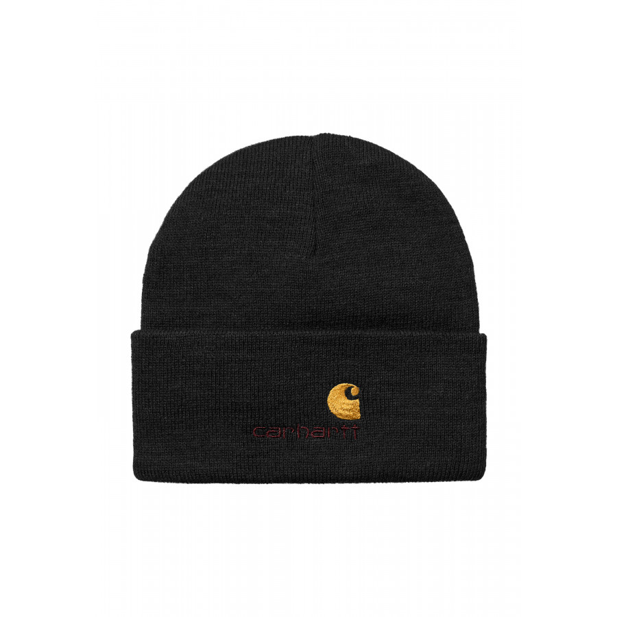 Carhartt WIP American Script Beanie Black