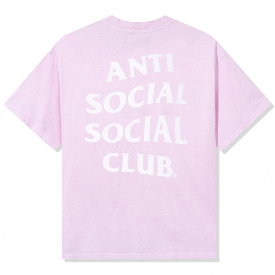 Anti Social Social Club Mind Game Weathered Tee Pink