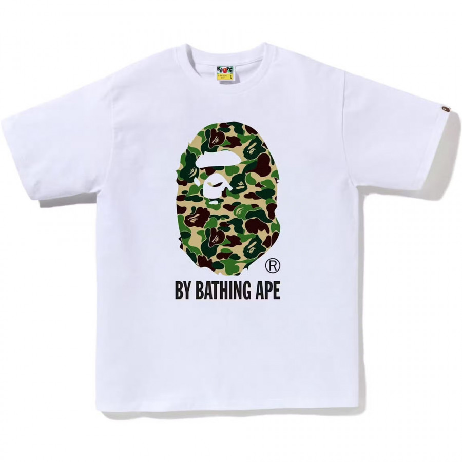BAPE® ABC Camo Tee White/Green