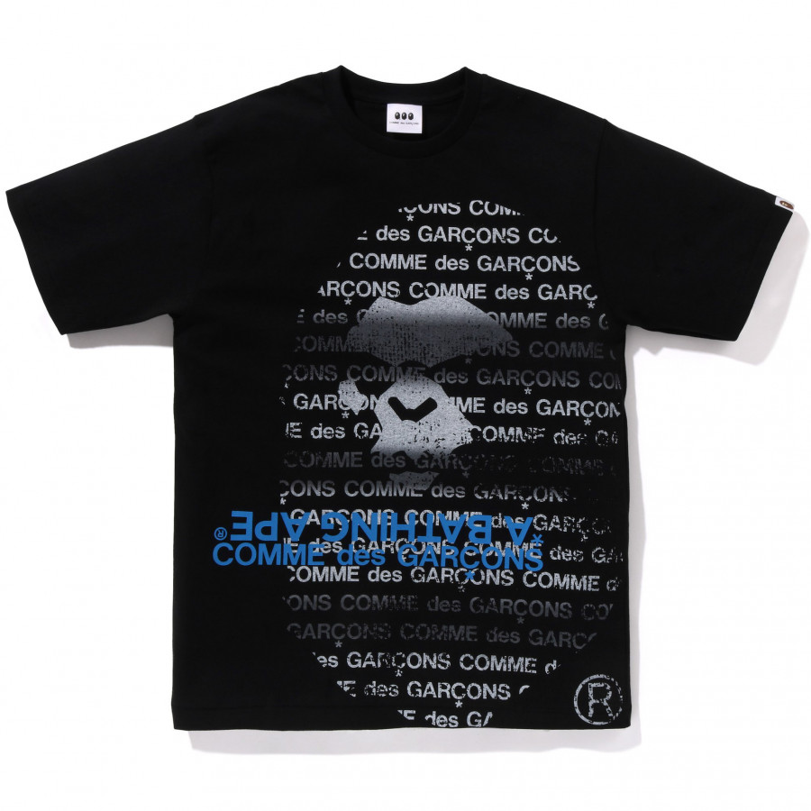 BAPE® x COMME des GARÇONS Osaka Tee Black