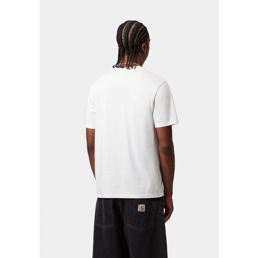 Carhartt WIP S/S Script T-Shirt White / Black