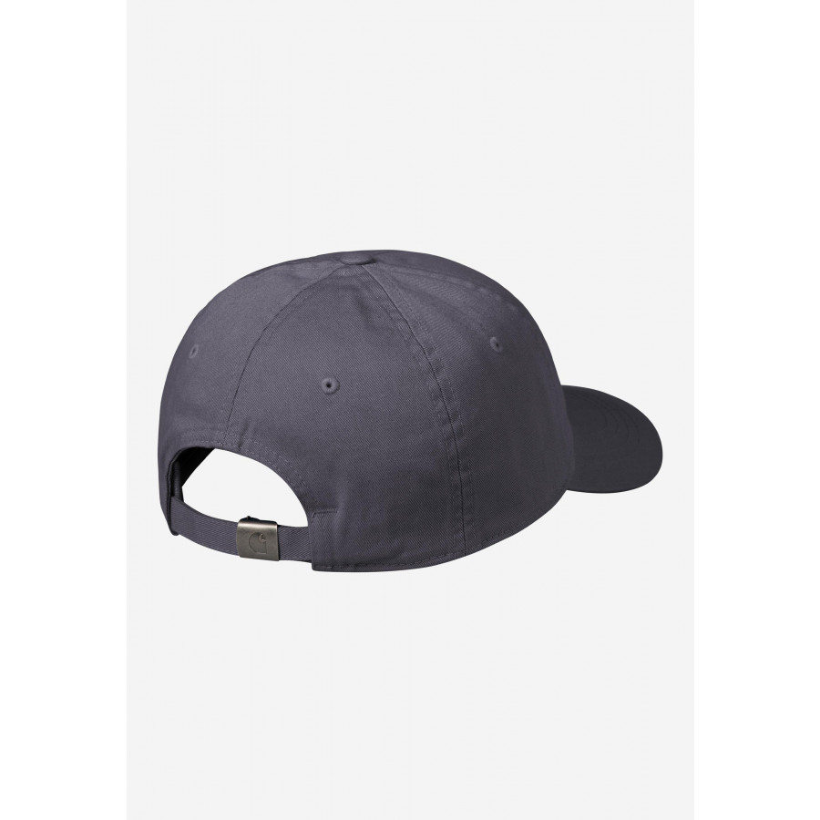 Carhartt WIP Madison Logo Cap Shady Purple / White