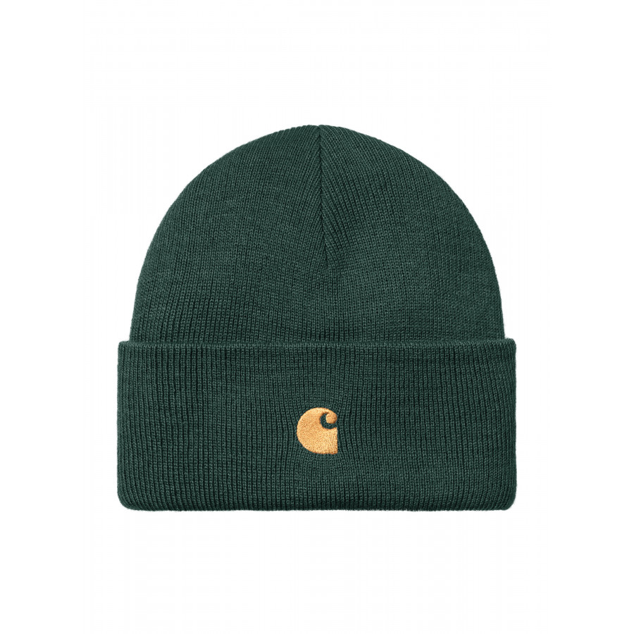 Carhartt WIP Chase Beanie Discovery Green / Gold 