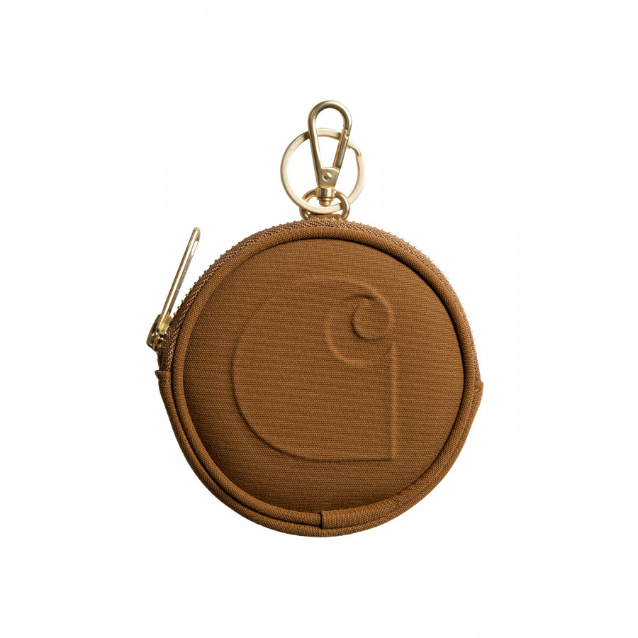 Carhartt WIP Clarton Zip Wallet Hamilton Brown