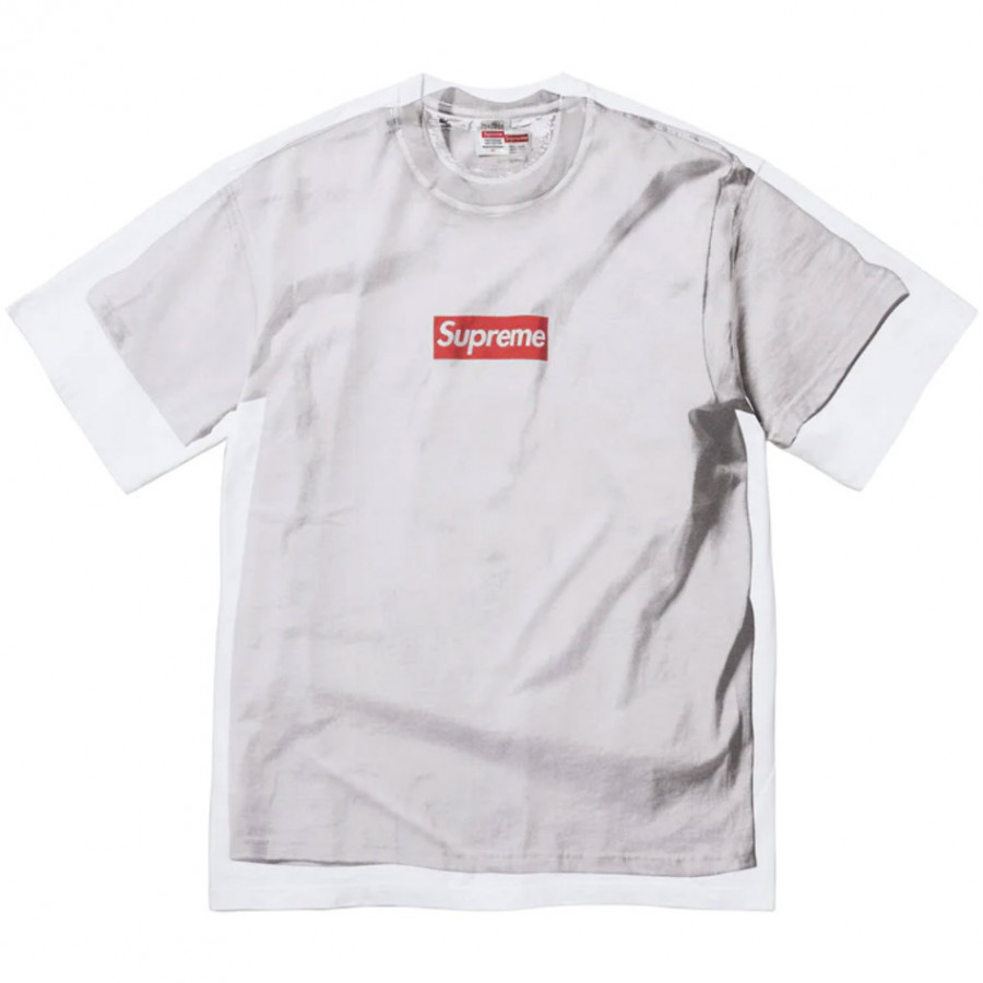 Supreme® x Maison Margiela Box Logo Tee White