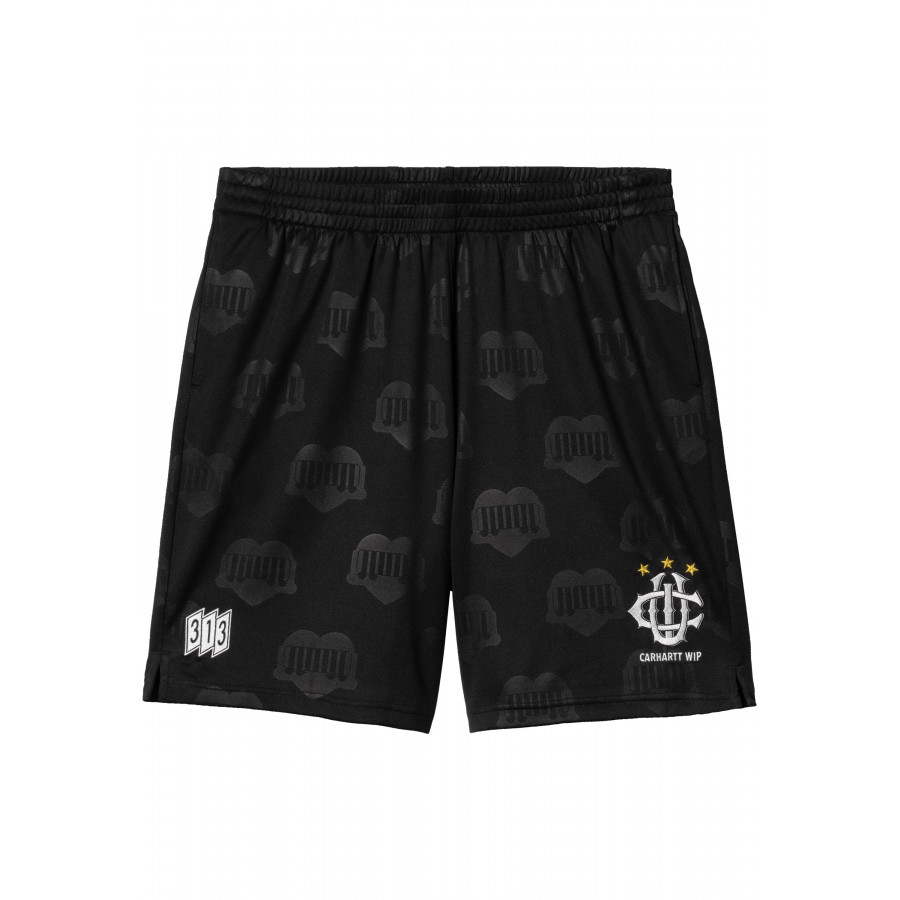 Carhartt WIP Hartt’s Football Short Black