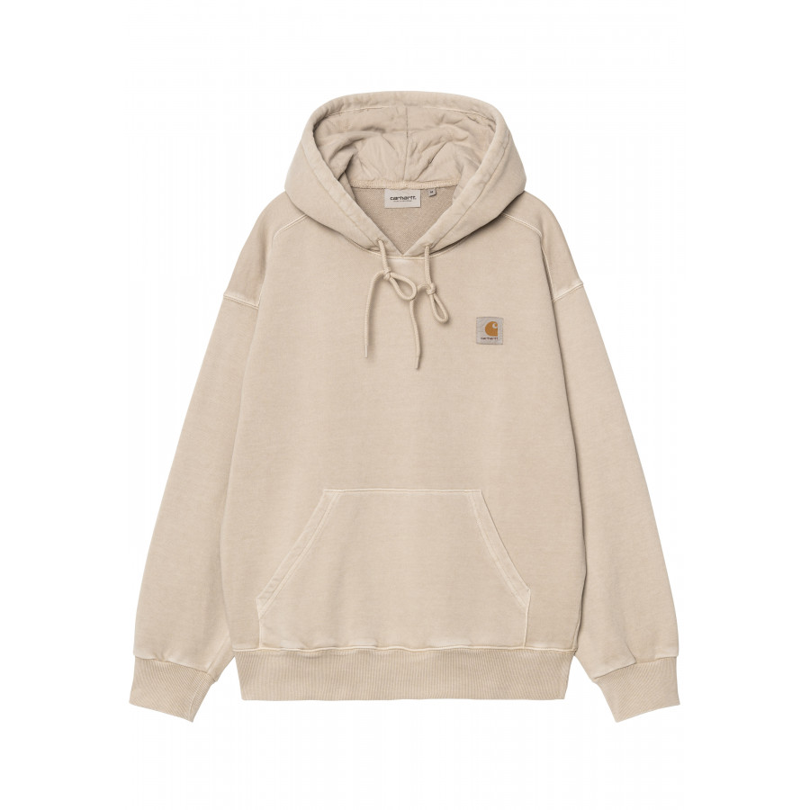 Carhartt WIP Hooded Nelson Sweat Fleur De Sel