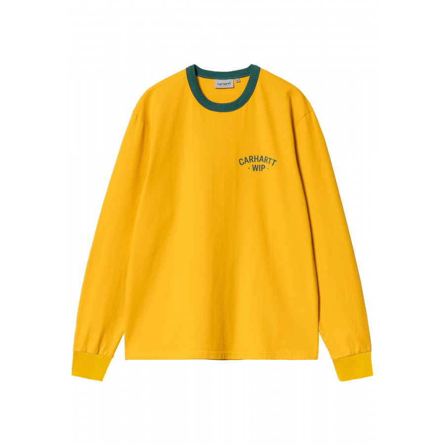 Carhartt WIP L/S 89 Ringer T-Shirt Quince