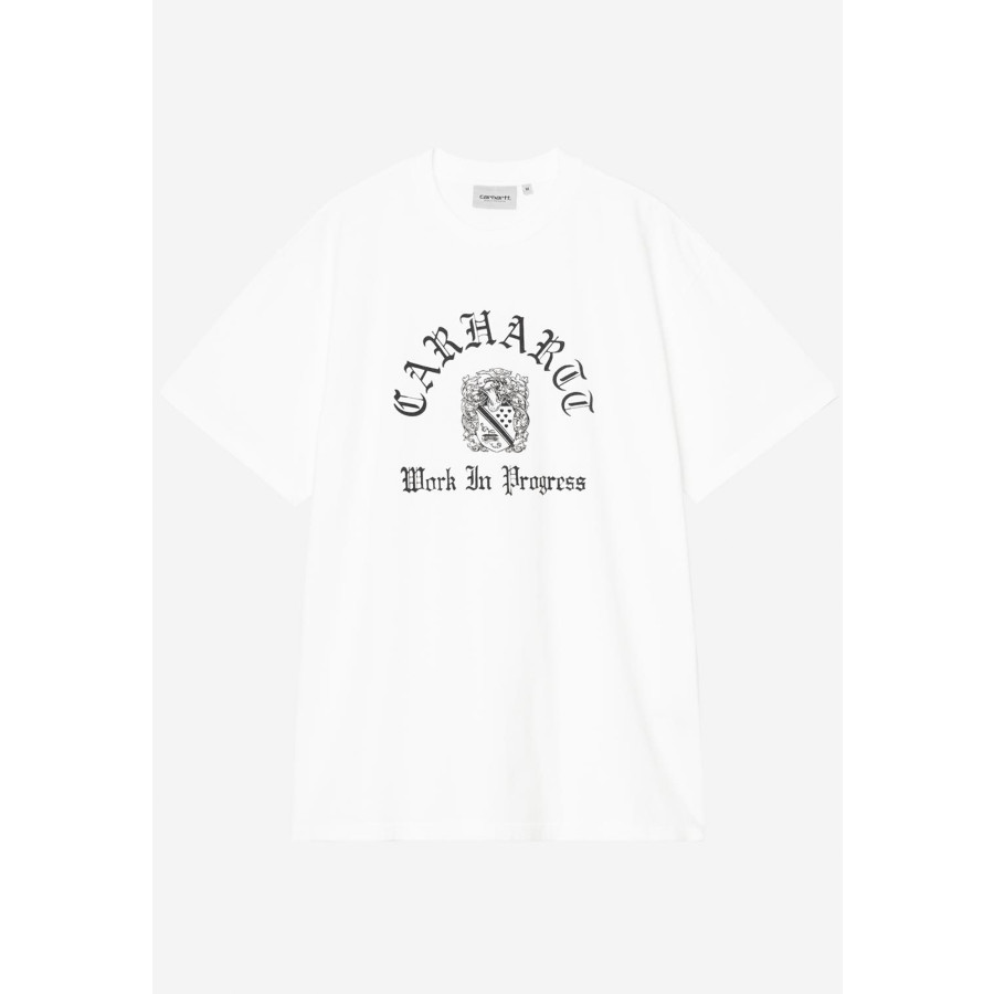 Carhartt WIP S/S Coat Of Arms T-Shirt White