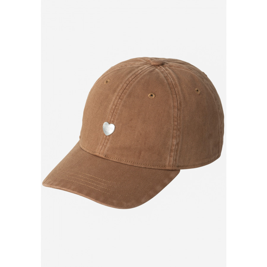 Carhartt WIP Heart Metal Cap Hamilton Brown / Silver