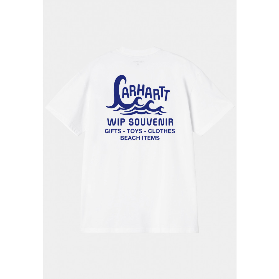 Carhartt WIP S/S Waves T-Shirt White