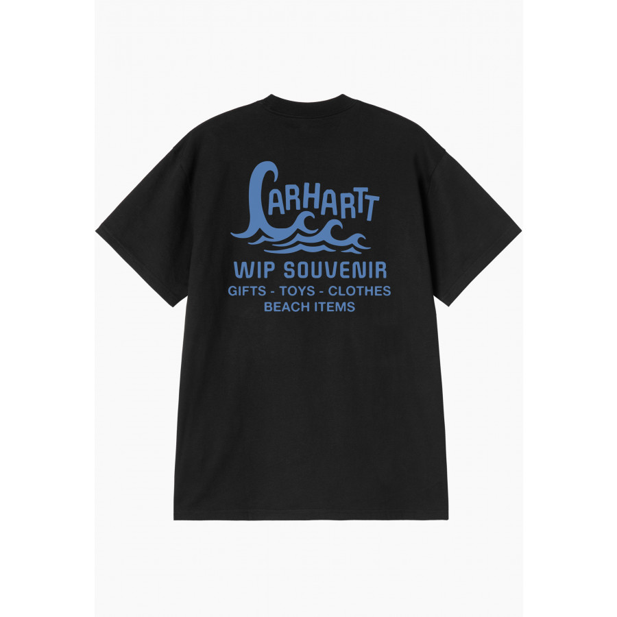 Carhartt WIP S/S Waves T-Shirt Black