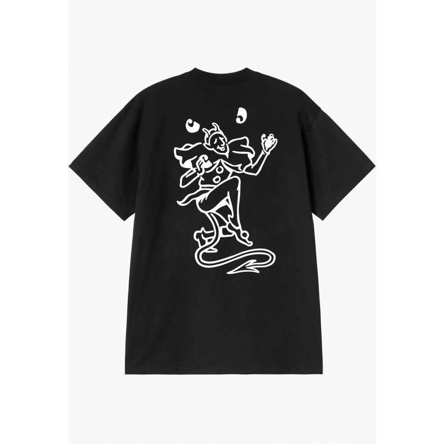 Carhartt WIP S/S Playing Cards T-Shirt Black