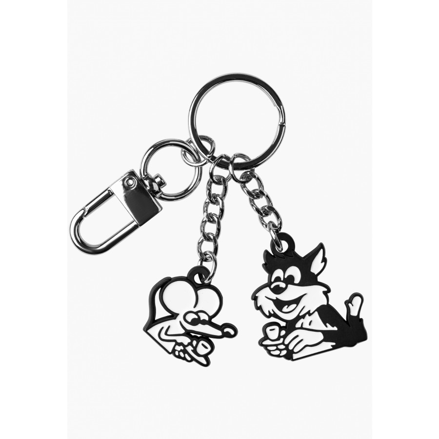 Carhartt WIP Coffee Break Keychain Black / White
