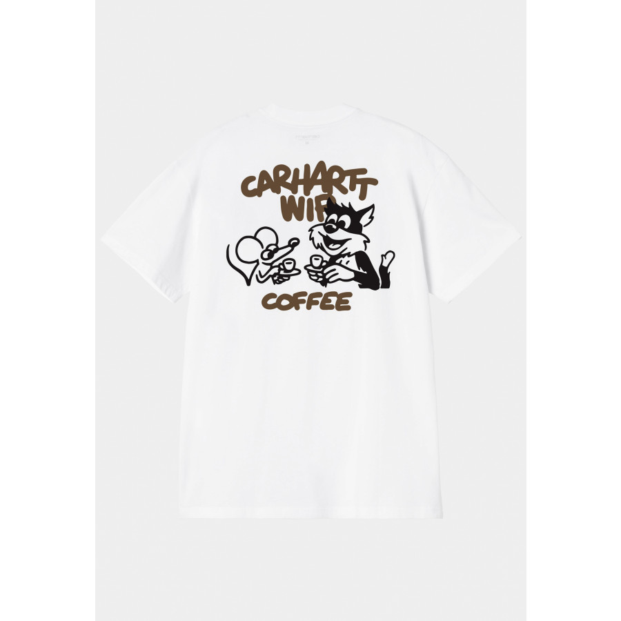Carhartt WIP S/S Coffee Break T-Shirt White