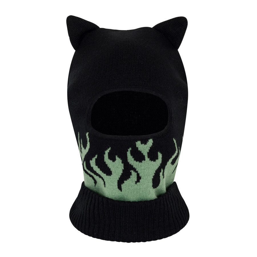 RipNDip Volt Kitty Ears Balaclava Black