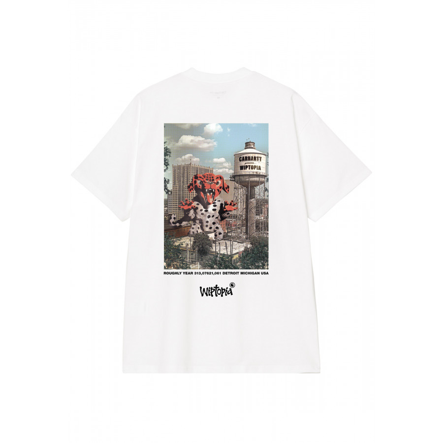 Carhartt WIP S/S Wiptopia T-Shirt White