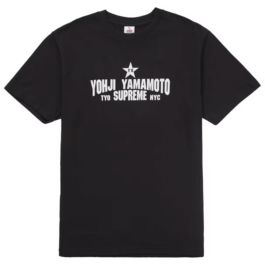 Supreme® x Yohji Yamamoto Y's Star Tee Black