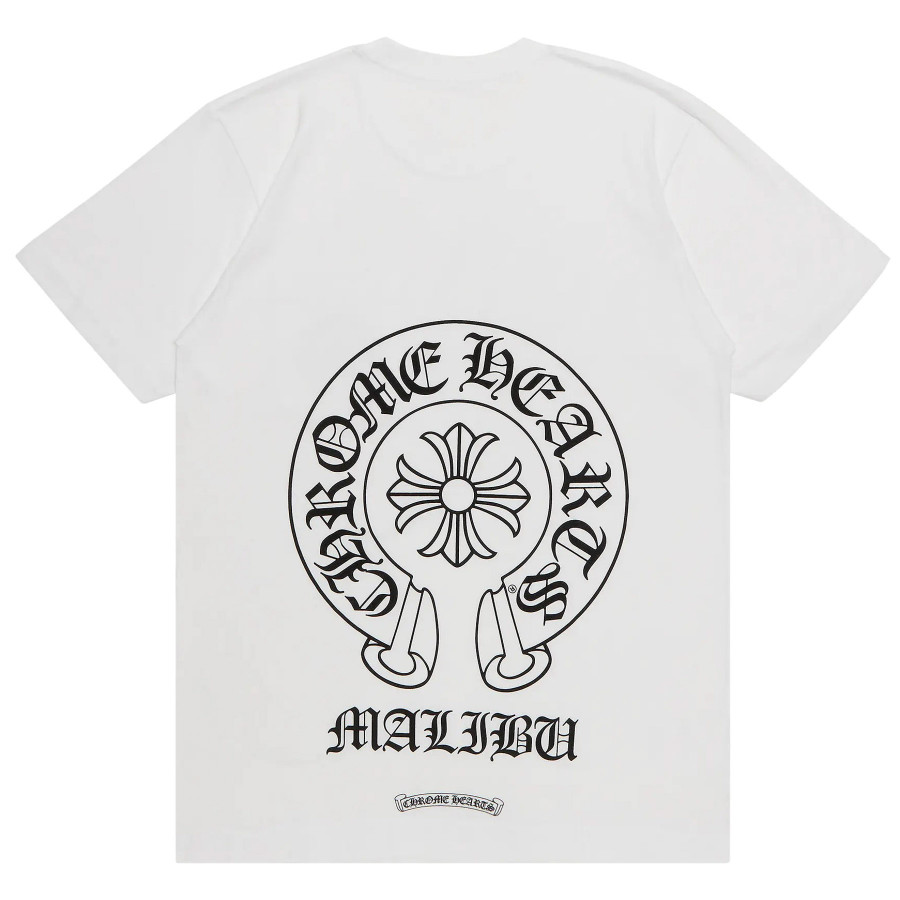 Chrome Hearts Malibu Exclusive Horseshoe T-shirt White