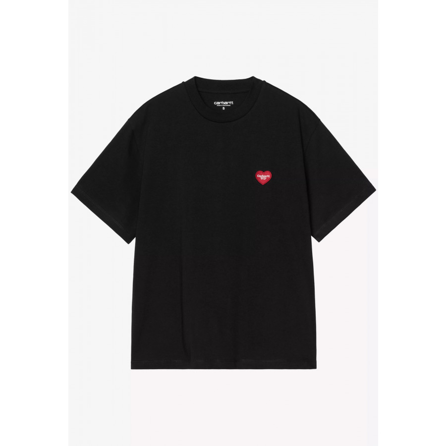 Carhartt WIP W' S/S Heart Patch T-Shirt Black