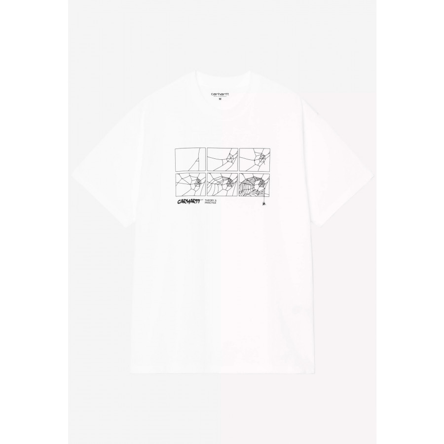 Carhartt WIP S/S Theory And Practice T-Shirt White
