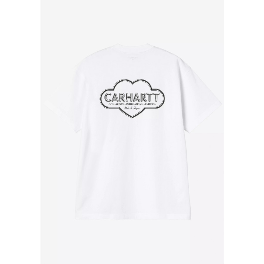 Carhartt WIP S/S Cloud Heart T-Shirt White