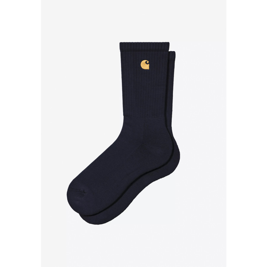 Carhartt WIP Chase Socks Dark Navy / Gold