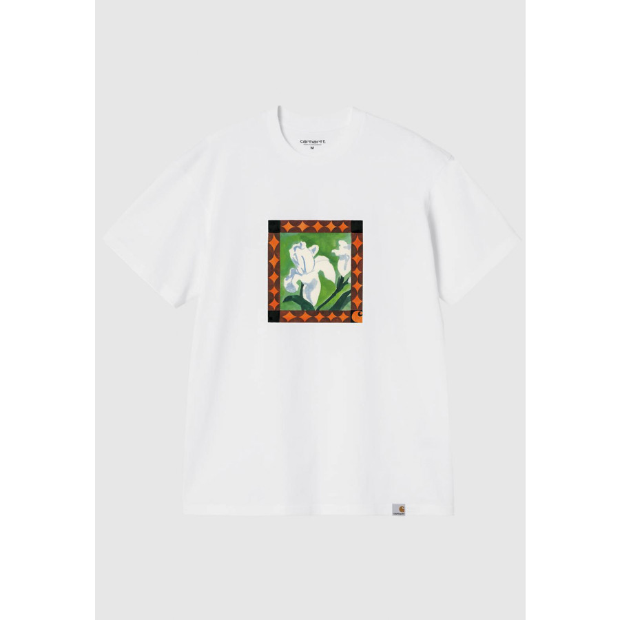 Carhartt WIP S/S Julia Klenovsky T-Shirt White