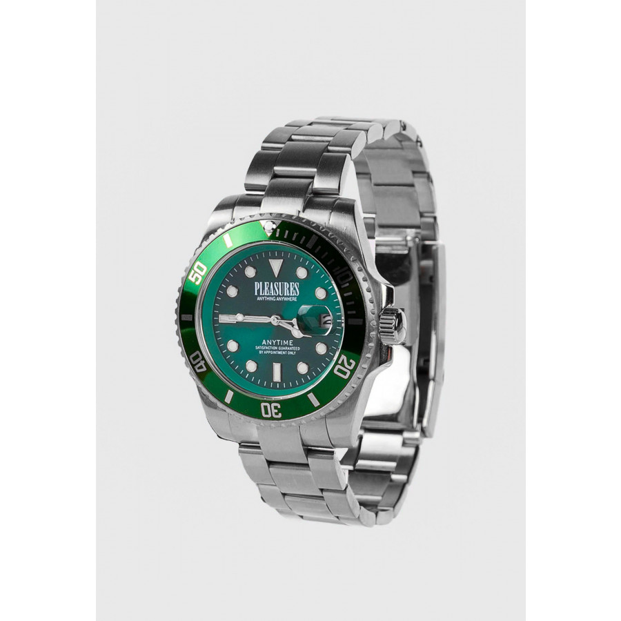 Pleasures Anytime Watch Green/Gold