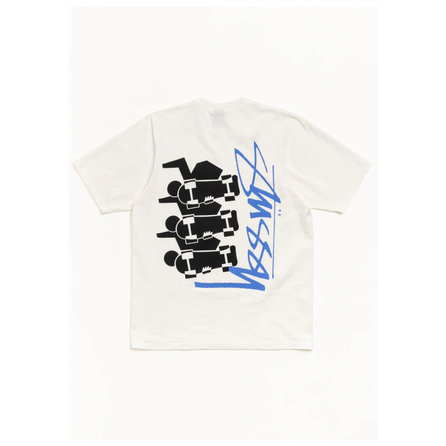Stussy Skate Stack Tee Pigment Dyed Natural