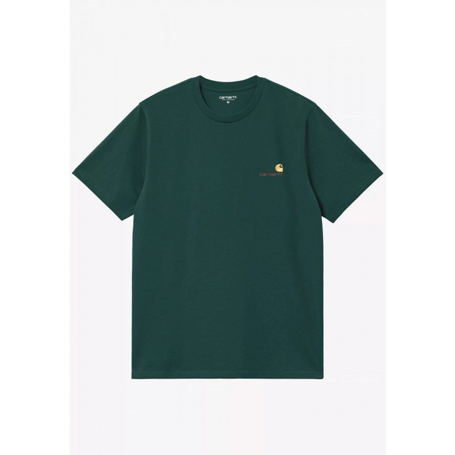 Carhartt WIP S/S American Script T-Shirt Dark Fir