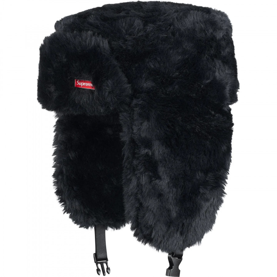 Supreme® Ushanka Hat Black