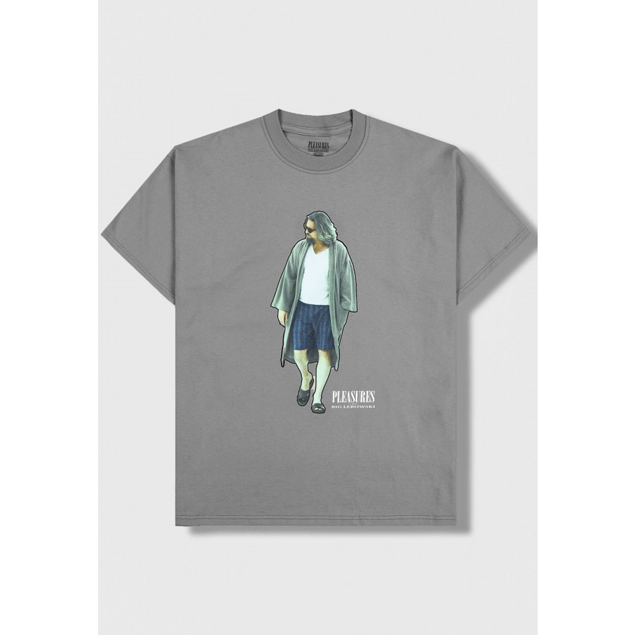 Pleasures x Big Lebowski™ Dude T-Shirt Charcoal