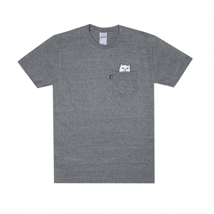 RipNDip Lord Nermal Pocket Tee Grey