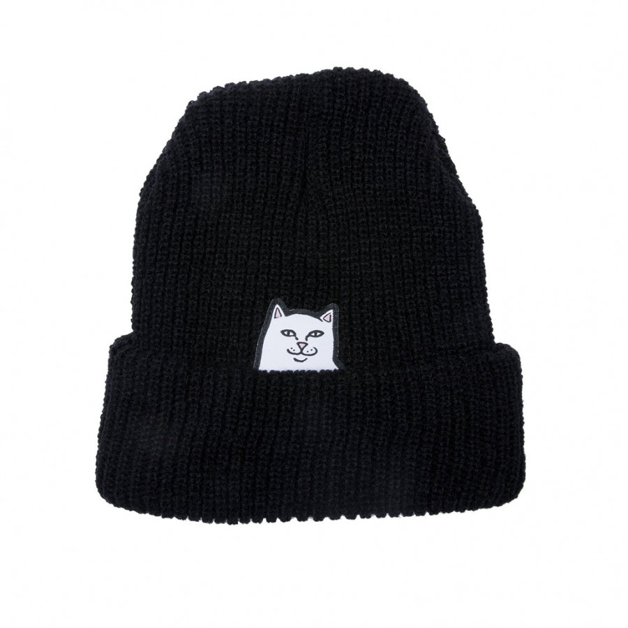 Czapka zimowa RipNDip Lord Nermal Beanie Black