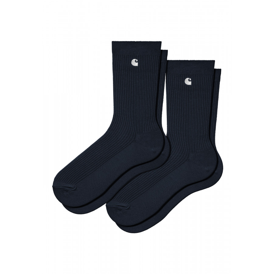 Skarpetki Carhartt WIP Madison 2 Pack Socks Dark Navy