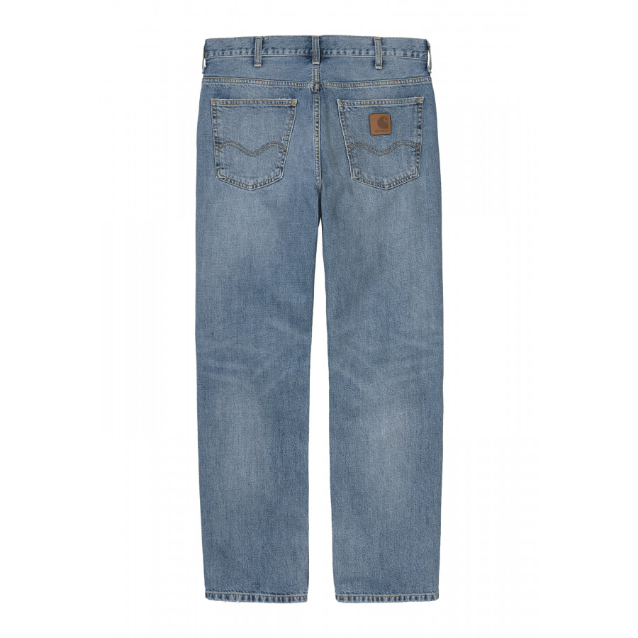 Carhartt WIP Marlow Pant Blue Worn Bleached