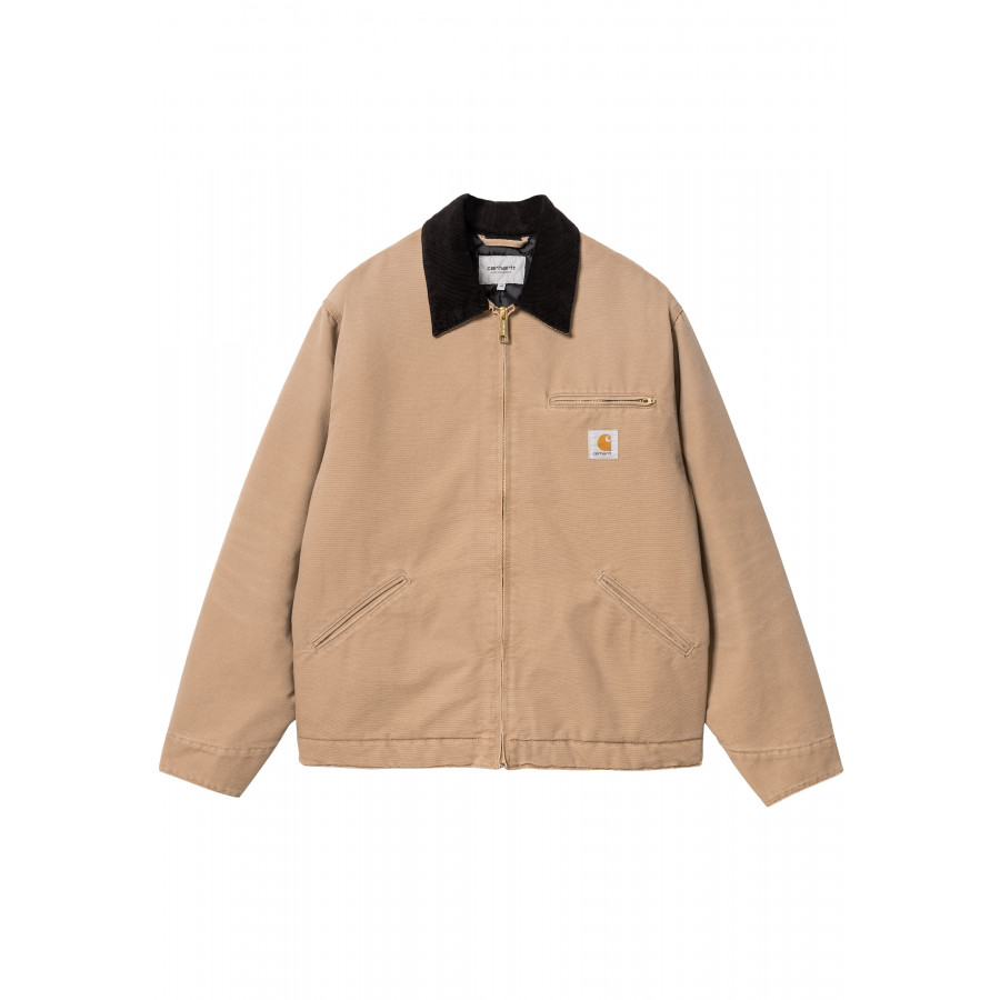 Carhartt WIP OG Detroit Aged Winter Jacket Peanut / Black