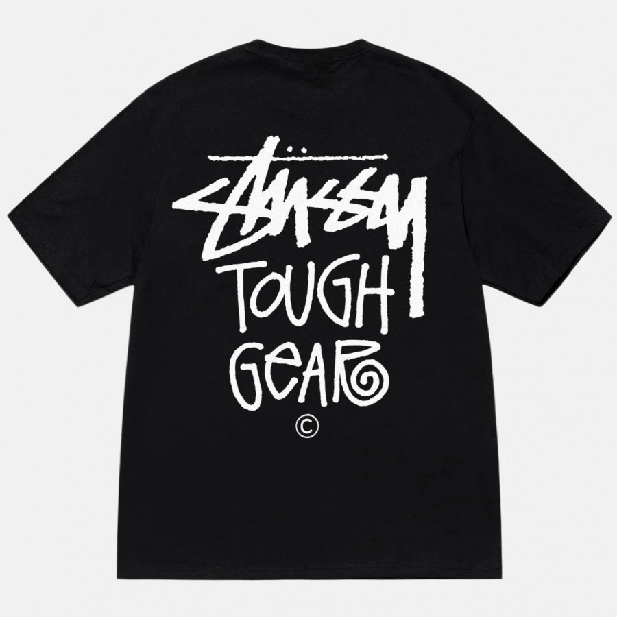 Stussy Tough Gear Tee Black