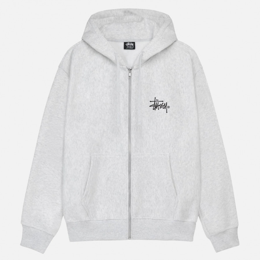 Stussy Ist Venus Zip Hoodie Ash Heather