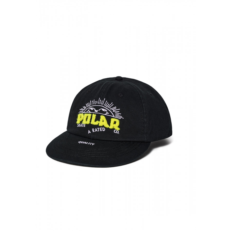 Polar Skate Co. Cheeky Sun Ramy Cap Black
