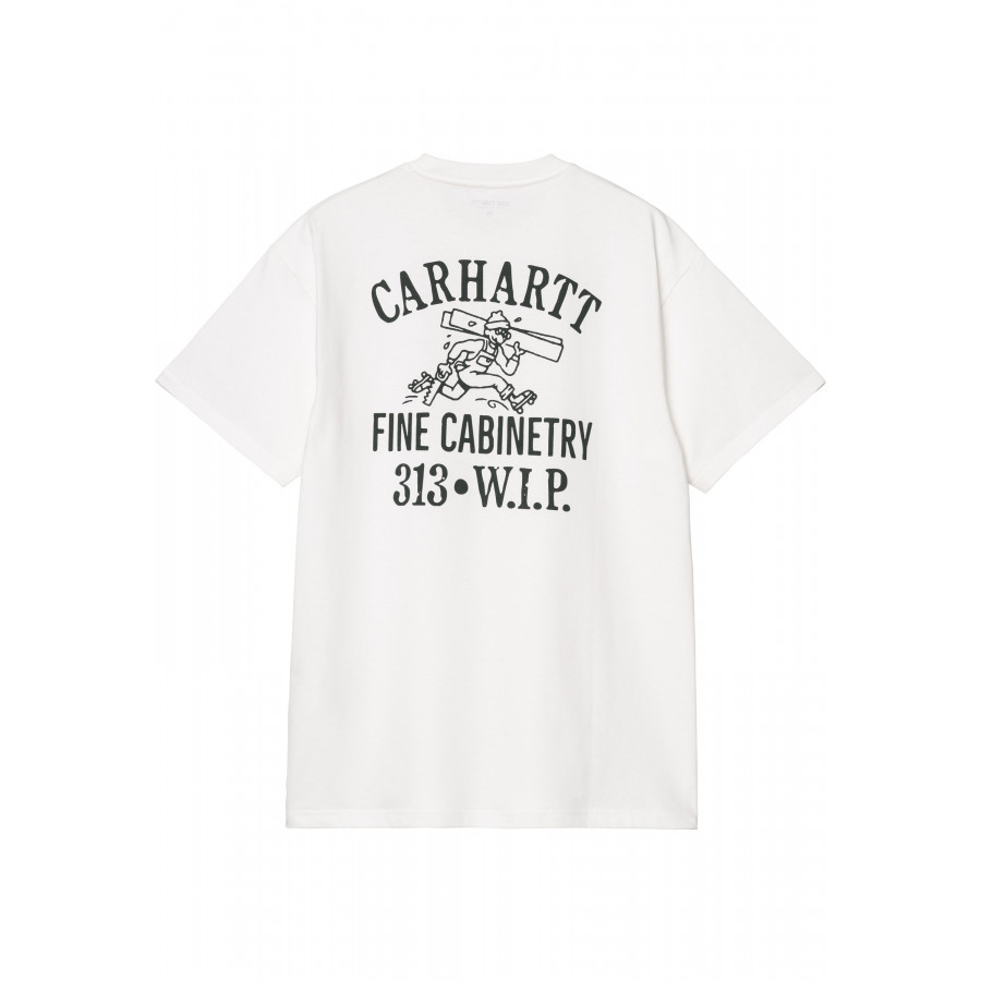 Carhartt WIP S/S Cabinetry T-Shirt White