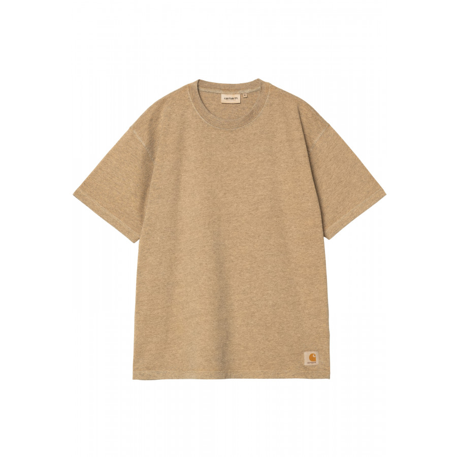 Carhartt WIP S/S Caspian T-Shirt Hamilton Brown Heather